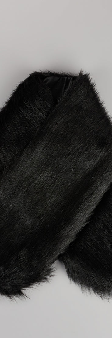 Ms. Diva Faux Fur Shawl