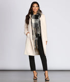 Extra Soft Plaid Fringe Over-sized Scarf