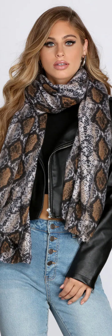 Over-Sized Blanket Scarf