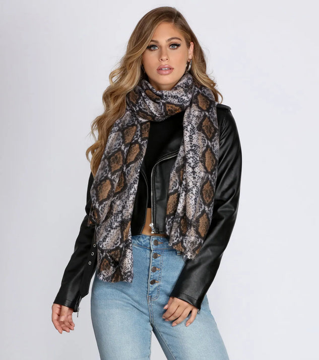 Over-Sized Blanket Scarf