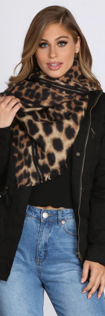 Over-Sized Blanket Scarf