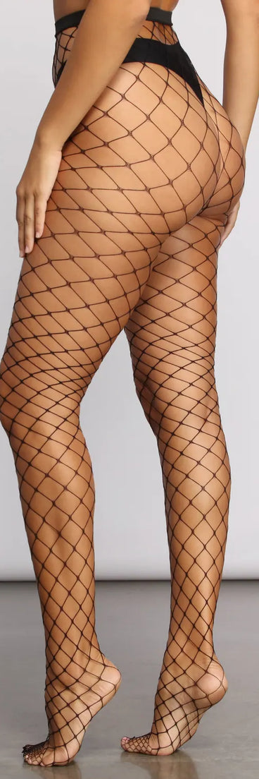 Hot Catch Fishnet Tights