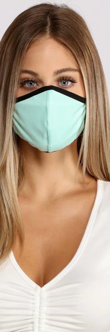 Basic Mint Face Mask