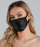Chic Moment Satin Face Mask