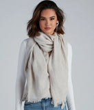 Cuddle Up Knit Blanket Scarf