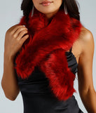 Regal Glamour Faux Fur Wrap