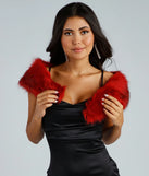 Regal Glamour Faux Fur Wrap