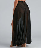In The Sun Long Mesh Swim Wrap