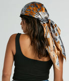 Dreamy Boho Paisley Satin Scarf