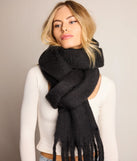 Wrapped In Luxe Blanket Scarf