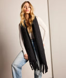 Wrapped In Luxe Blanket Scarf