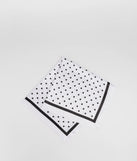 Stay on-trend this season with the Dotted Darling Polka Dot Satin Scarf in white, a must-have for creating stylish and effortless spring outfits for women.