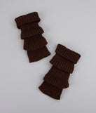 Get inspired with the Stylish Layer Rib Knit Leg Warmers, a feed-worthy piece that’s part of Windsor's updated and curated women’s clothing edit packed with must-have fall outfit ideas.