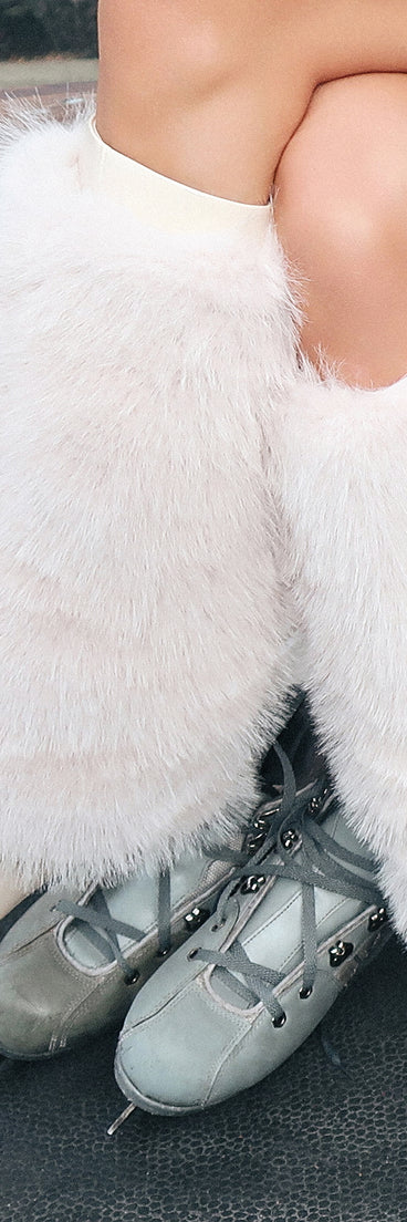 Cozy Girl Faux Fur Leg Warmers