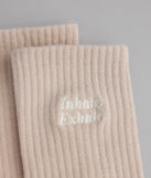 Inhale Exhale Grip Crew Socks