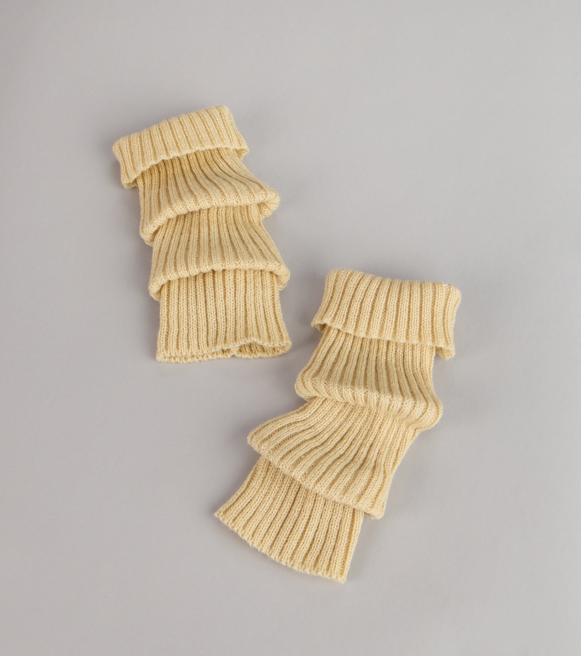 Stylish Layer Rib Knit Leg Warmers | Windsor