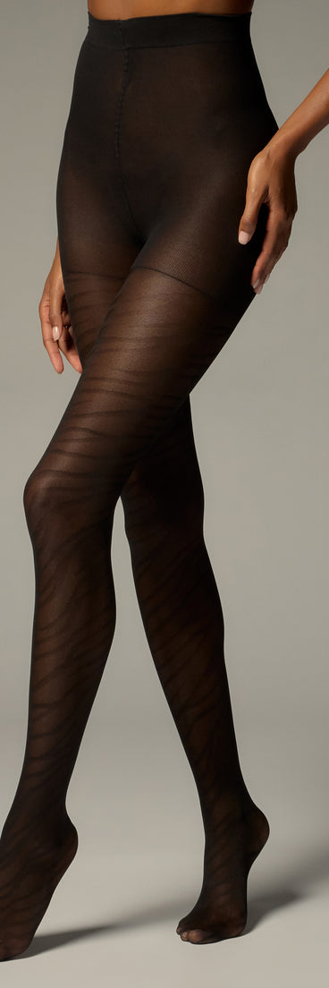 Prowl On Fantasy Feline Tiger Print Tights