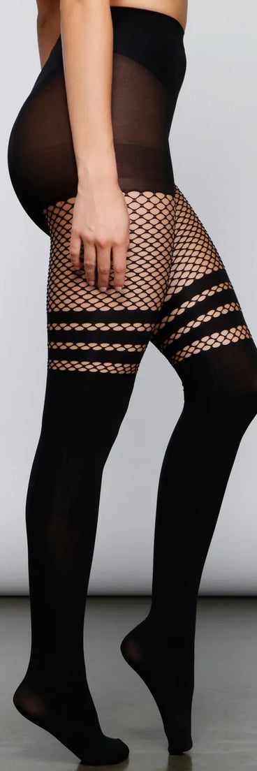 Bold Babe Thigh-High Tights