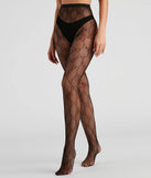 Hollow Nights Nylon Fishnet Tights