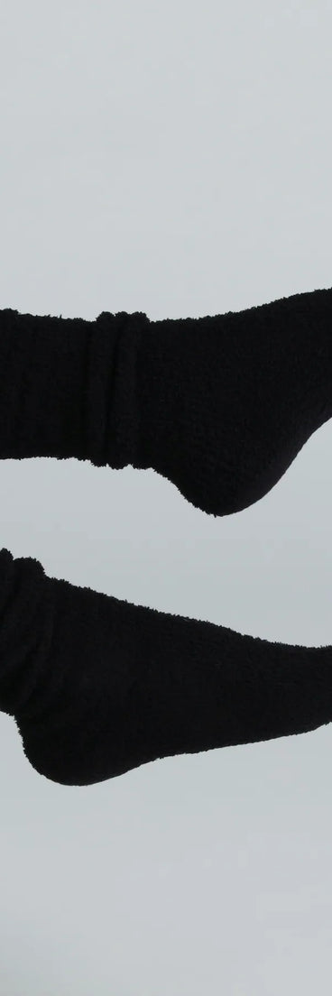 Cozy Season Long Chenille Fuzzy Socks