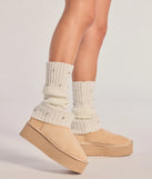 
Upgrade your style game for 2025 with the Cozy Luxe Ribbed Knit Rhinestone Leg Warmers in ivory, perfect for any fashion-forward wardrobe.