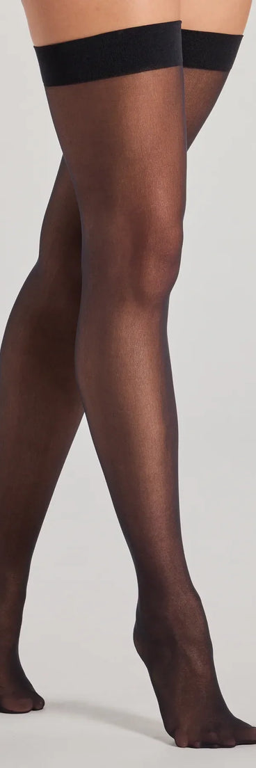 
Upgrade your style game for 2025 with the Trendy Seams Sheer Stockings in black, perfect for any fashion-forward wardrobe.