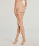 Whether you're dressing up for a romantic date or a Galentine's event, the All In The Details Faux Pearl Sheer Tights in nude are the perfect accessory to elevate your Valentine's Day outfit.