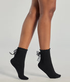 Endlessly Chic Bow Sock Two-Pack