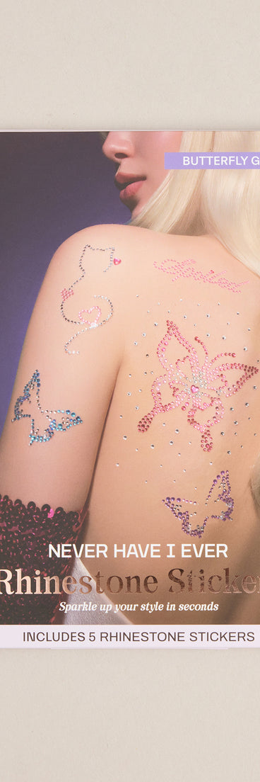 Flirty Little Details Rhinestone Stickers