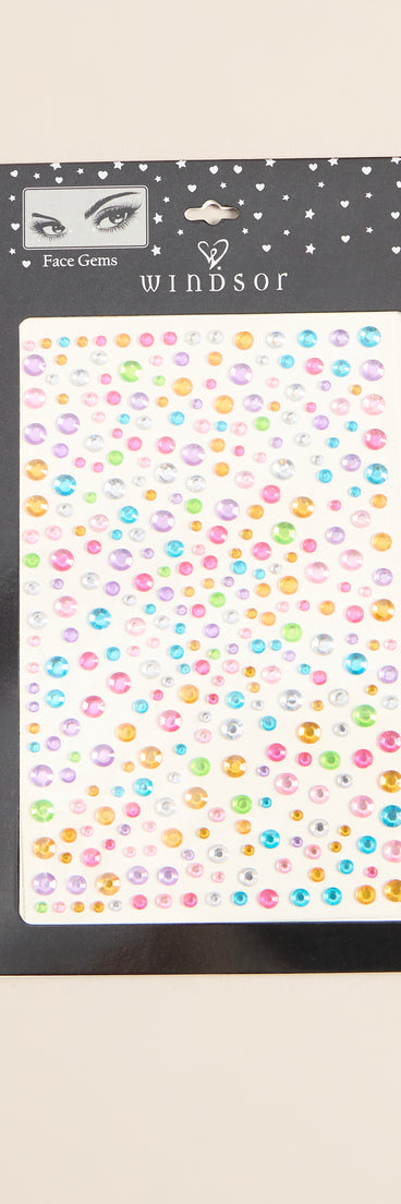 Glow Your Way Face And Body Rhinestones