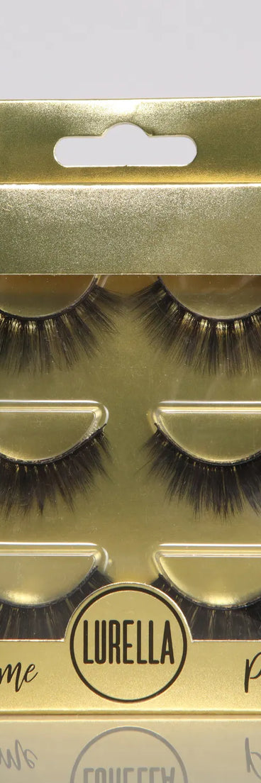 Lurella Volume Faux Mink Lash Pack