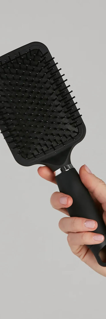 Matte Gel Grip Paddle Brush