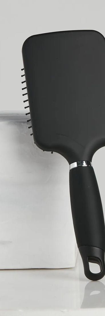 Matte Gel Grip Paddle Brush