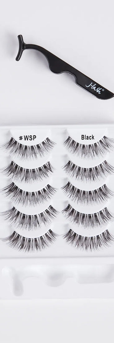 J-Lash Five Pack Faux Lashes Set