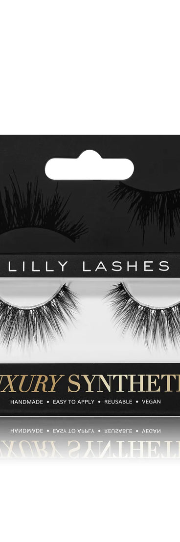 Style your vibe in seconds with the Lilly Reusable Posh Faux Lashes in black, a fashion accessories essential that completes any outfit with ease.