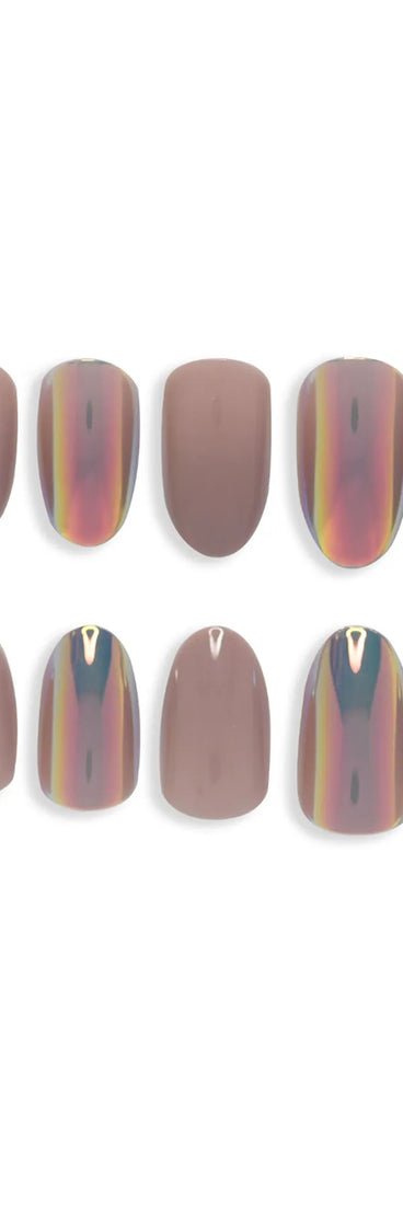 Mystic Iridescent Press On Nail Kit