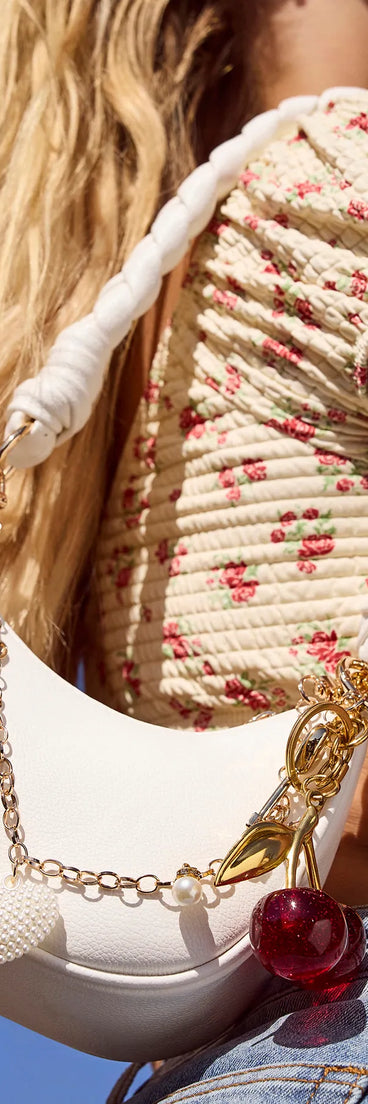 Get inspired with the Cherry On Top Keychain, a feed-worthy red piece that’s part of Windsor's updated and curated women’s clothing edit packed with must-have fall outfit ideas.