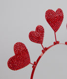 Cupid Cutie Rhinestone Heart Headband