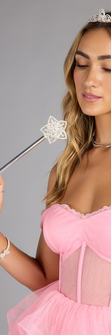 Sparkle Spells Rhinestone Star Wand