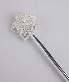 Sparkle Spells Rhinestone Star Wand