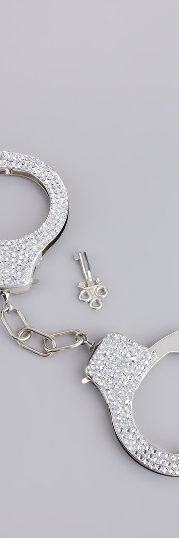 Glamour On Lock Rhinestone Handcuffs