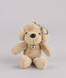 Puppy Love Plush Bag Keychain