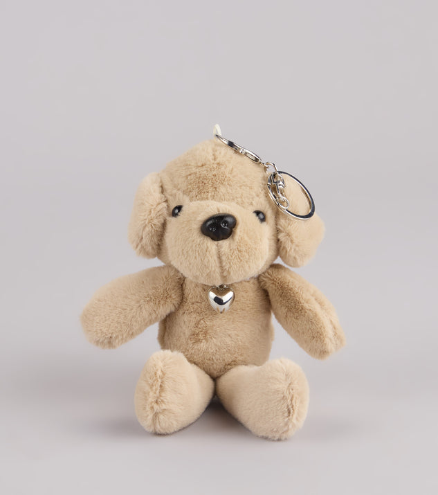 Puppy Love Plush Bag Keychain