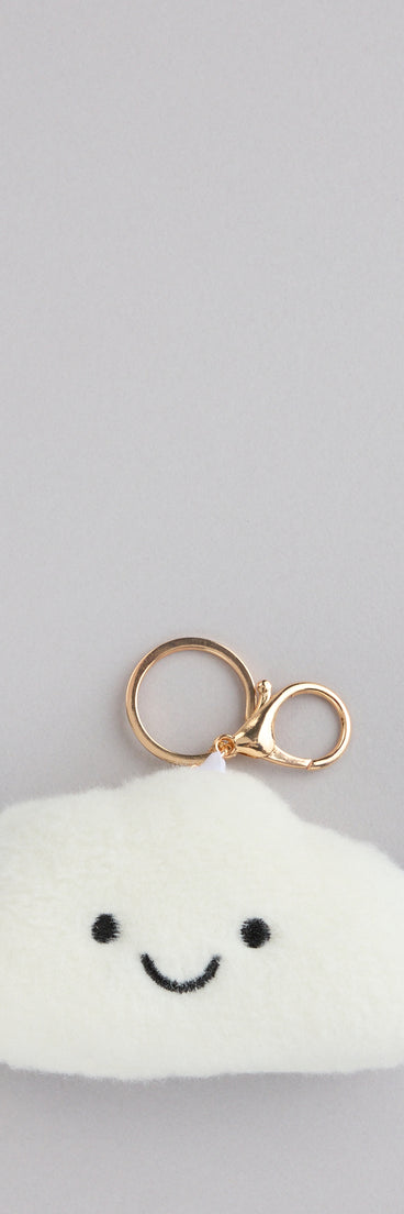 Head In The Clouds Plush Bag Keychain