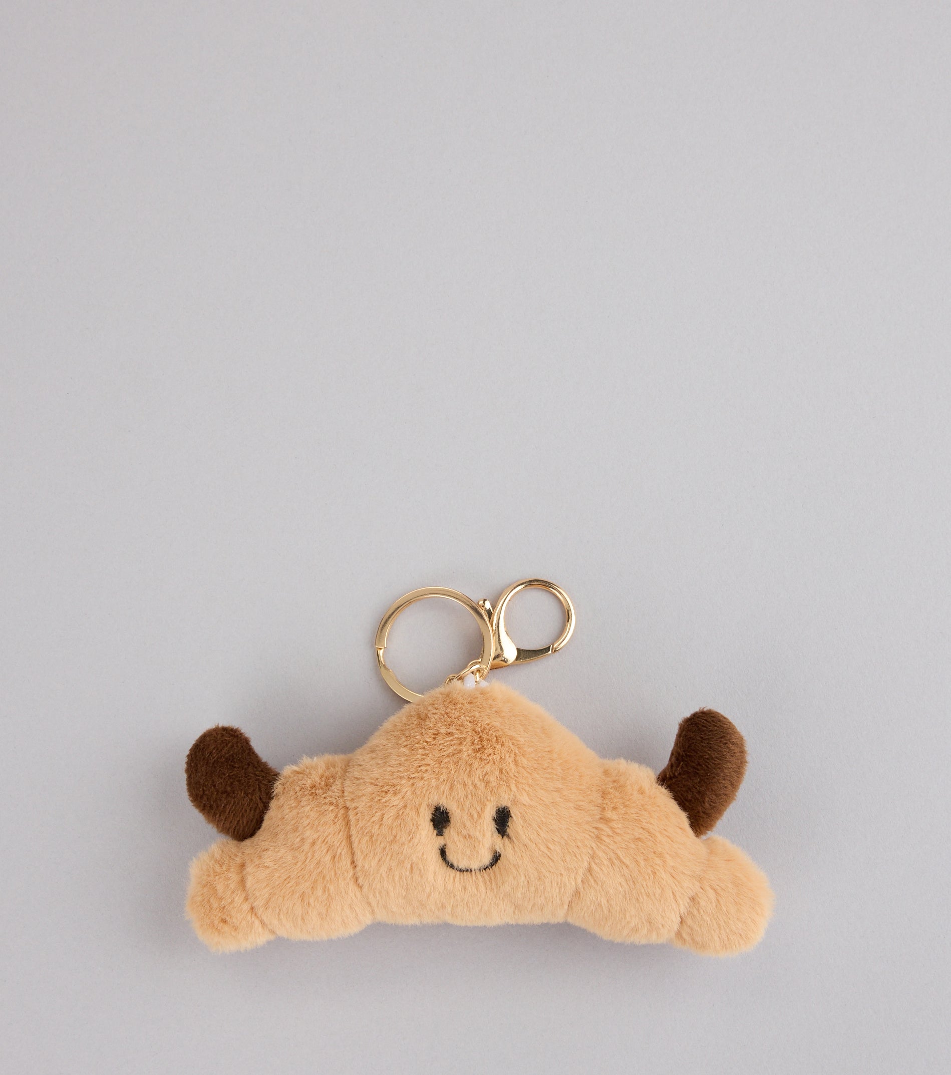 Bonjour Cutie Plush Croissant Bag Keychain | Windsor