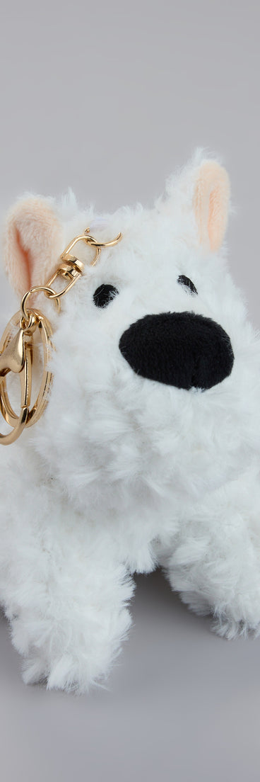 Cuddle Club Dog Keychain