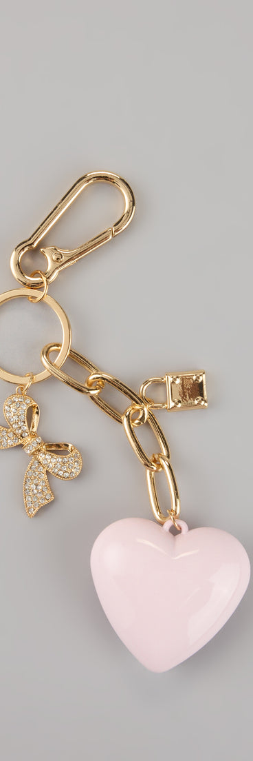 Love Note Heart Keychain