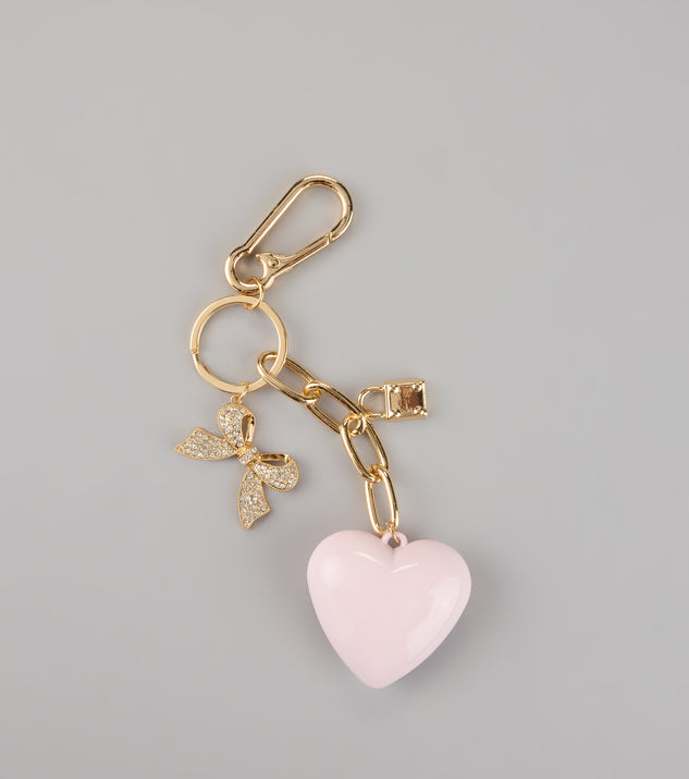 Love Note Heart Keychain