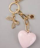 Love Note Heart Keychain