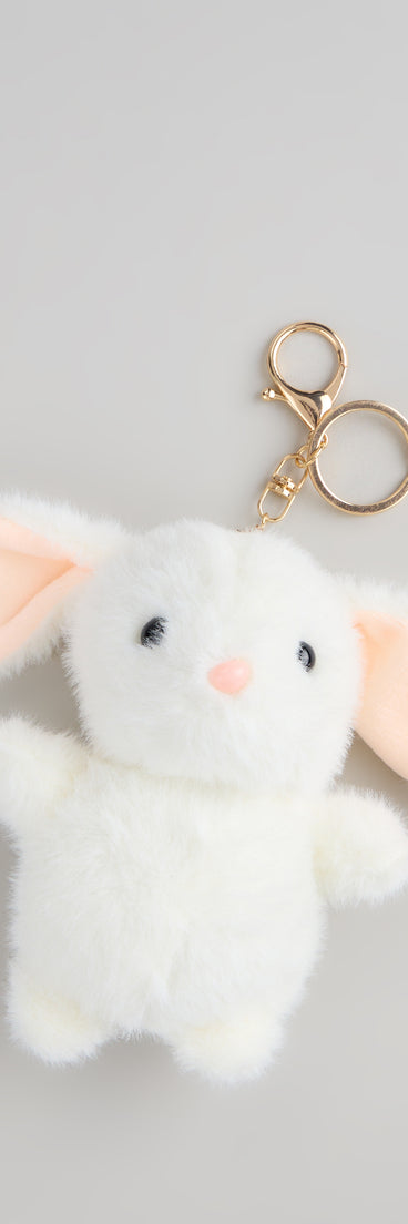 Bunny Love Plush Keychain